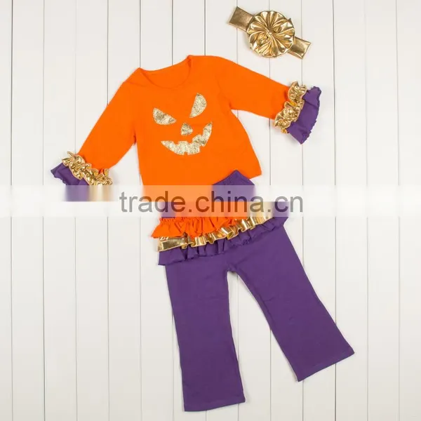 Girl Clothing Fall 2016 Halloween Outfits for Girls Wholesale Children's Boutique Clothing photo-4