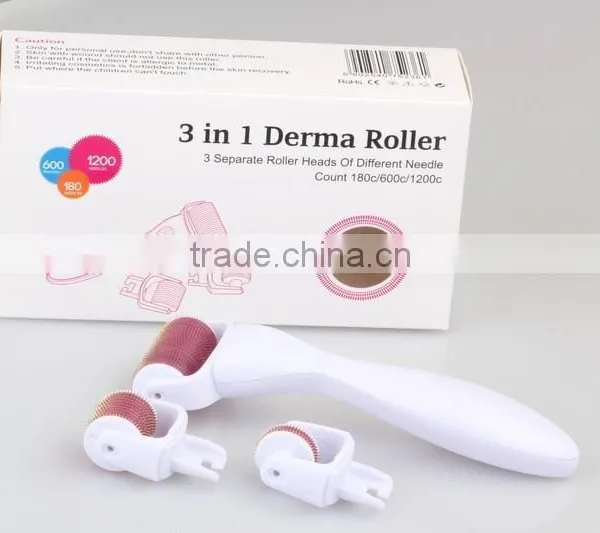 (OEM Manufacturer Wholesale) 180, 600, 1200 Microneedle Roller/ Titanium Derma Roller System photo-6