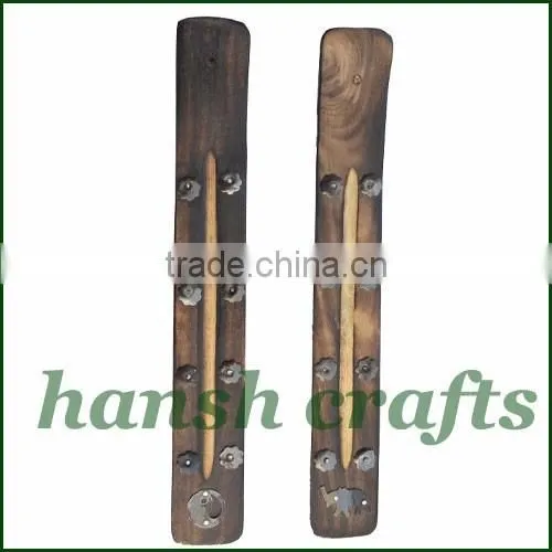 Handmade Wooden Incense Burner photo-3