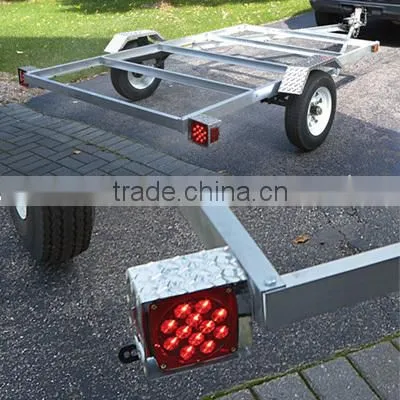 Large Fishing Kayak Hunting Motorcycle Aluminum Utility Trailer Kit 4 ft x 8 ft photo-5