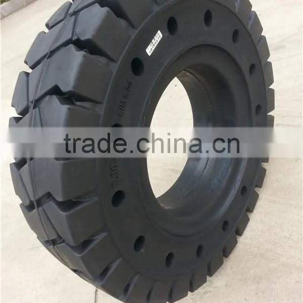 Solid Rubber Truck Tire Forklift Truck Trailers Solid Tire photo-2