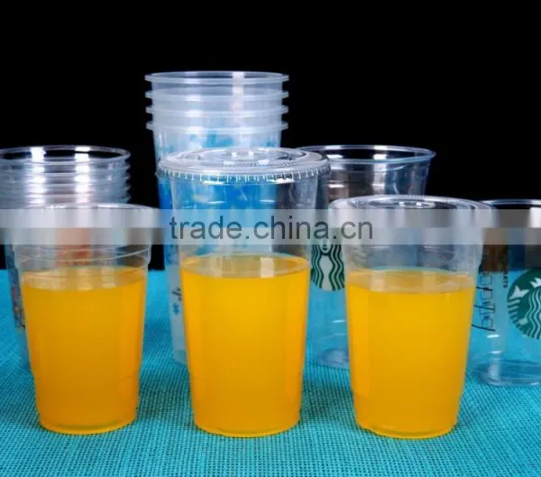 Premium Plastic Clear PET Cups With Flat Lids photo-4