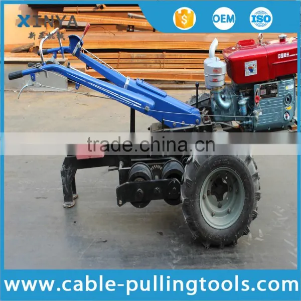 5T Double Drum Hand Tractor Winch/walking Tractor Winch/tractor Machine photo-2