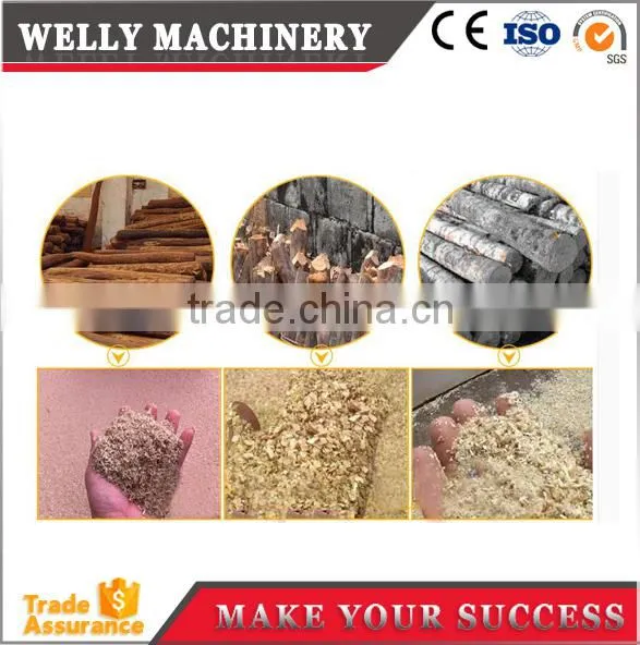 Wood Chips Hammer Crusher 12 Hammers and 4 Blades photo-5