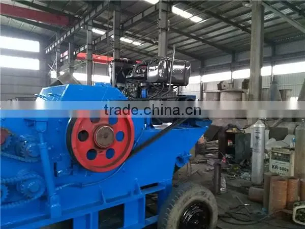 Industrial Mobile Wood Chipper/wood Crusher Machine With 4 Wheels photo-3