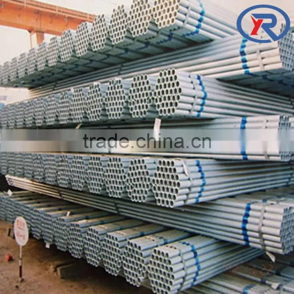 China Supplier Galvanized Welded Round Steel Pipe Water Pipes photo-6
