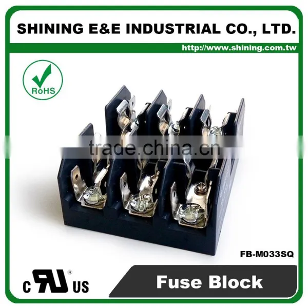 FB-M033SQ Equal To Bussmann 600V 30 Amp 3 Pole 10x38 Midget Fuse Box photo-3