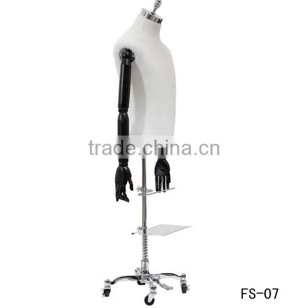 New Fashion Display Model Adjustable Wooden Tailor Mannequins photo-3