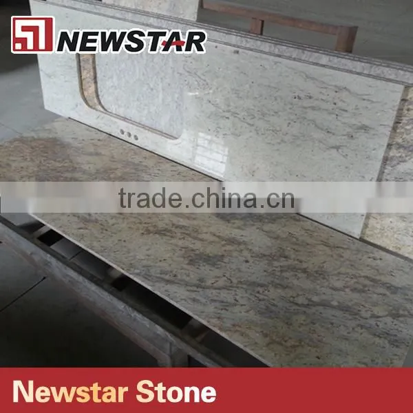 River White Granite Concrete Countertop photo-2