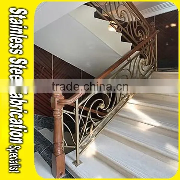 Modern Design Floor Mounted Stainless Steel Stair Aluminum Baluster photo-4