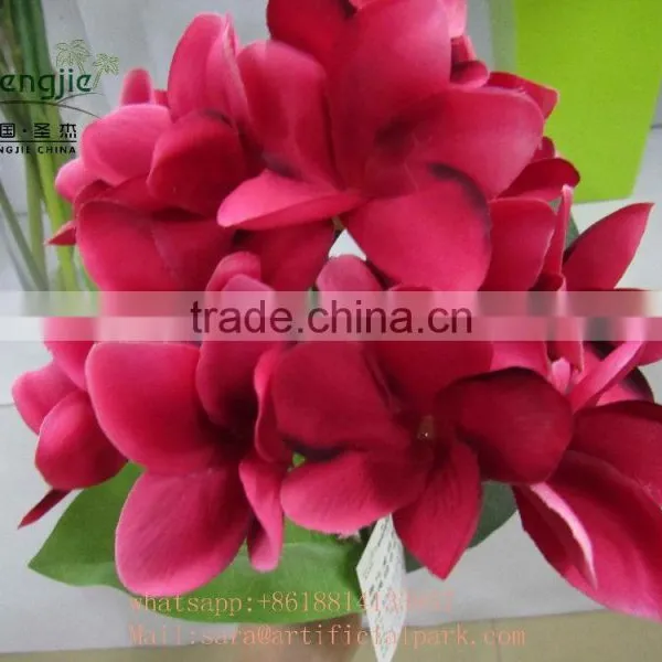 Decorative Artificial Flowers ,fake Flower,artificial Frangipani Flower photo-6