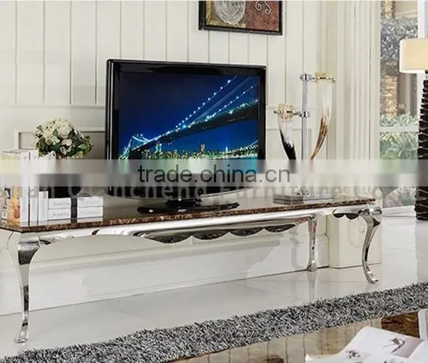 Marble Top tv Cabinet Wholesale tv Stand Furniture photo-2