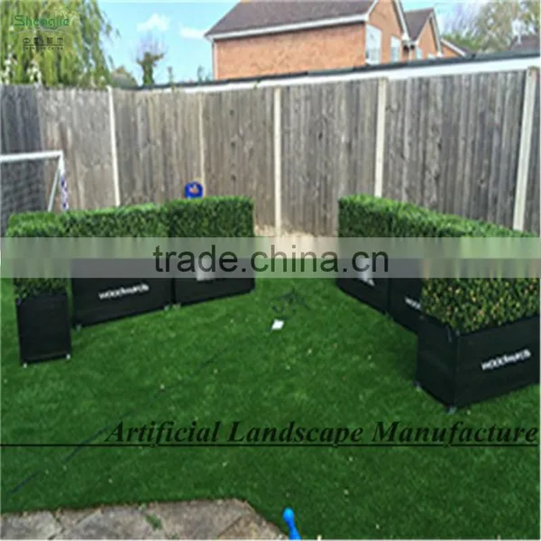 SAS016014 Artificial Hedge Panel UV Protect PE Boxwood Mat photo-5
