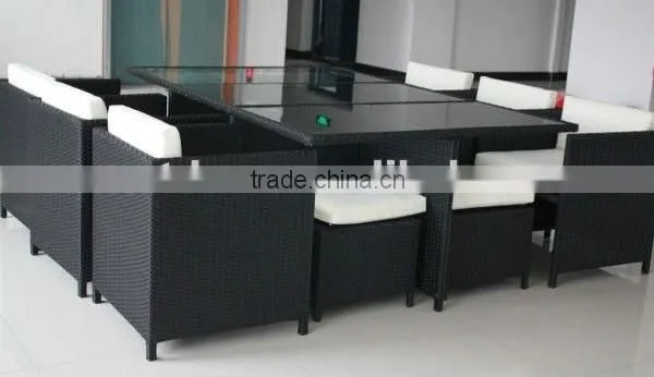 Rattan Table and Chair Sets for Restaurant/garden photo-3