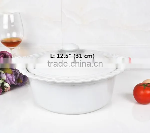 12.5" Ceramic Round Comal photo-3