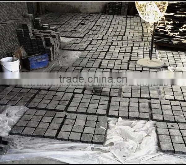Black Granite Paving Stone Black Granite Paver Granite Paving Stone photo-3