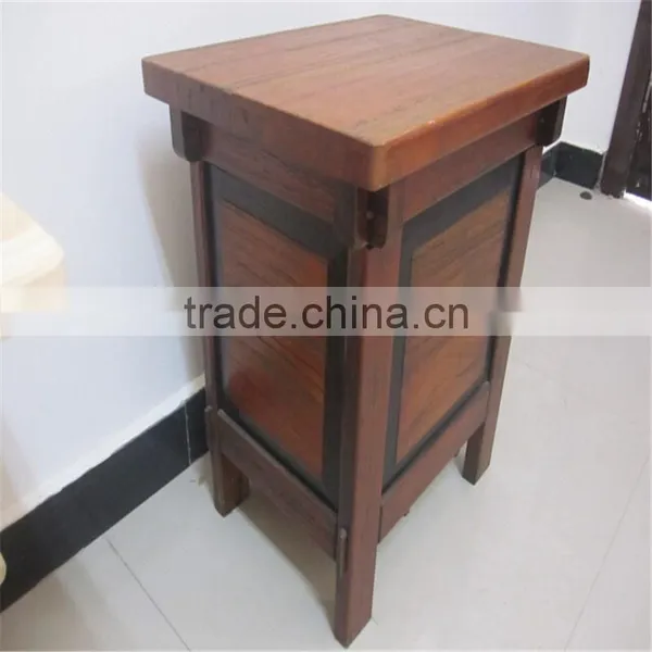 Small Wooden Square Stool/Chair/Bench for Living Room Bedroom photo-3