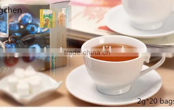 TO USA CANADA COLUMBIA Market Vanilla Black Tea Bag Vanilla Tea Delicious Tea / Organic Vanilla Black Tea 2g*20 Bags/box photo-3