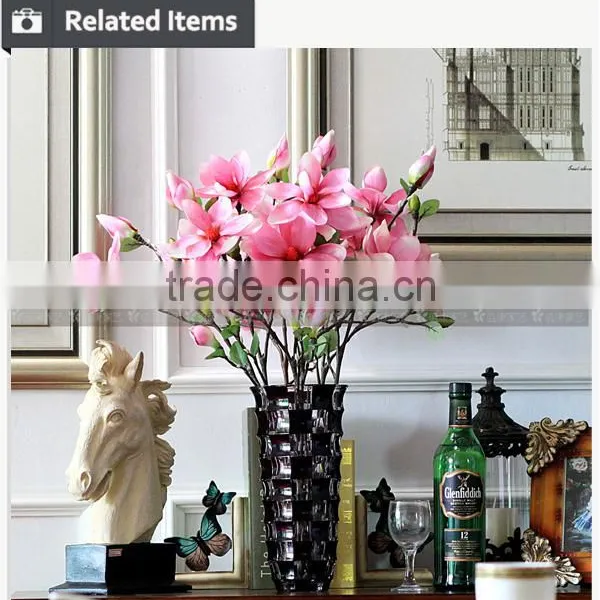 Real Touch Magnolia for Valentine's Day Present Wholesale Artificial Flowers photo-3