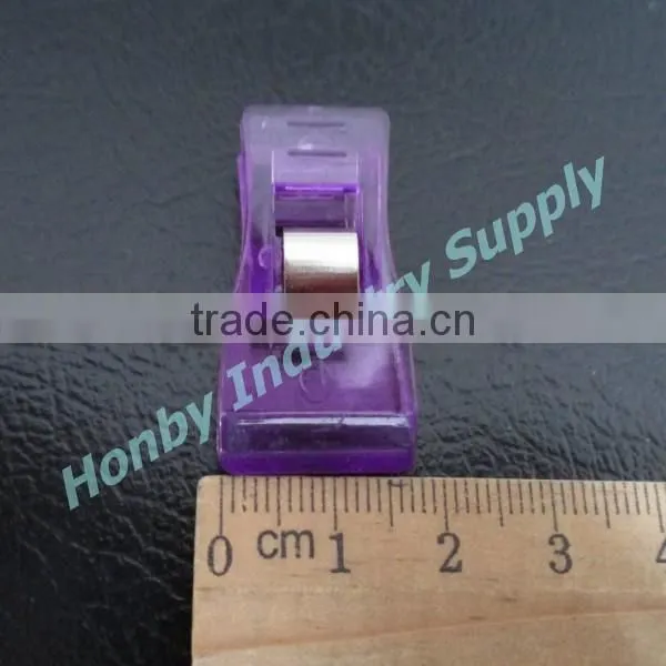 Middle Size 33mmx18mm Quilt Binding Plastic Clips Clamp For Sewing Craft photo-4