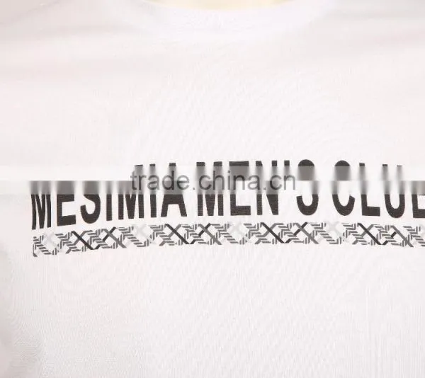 Cheap Quality Mens 100%cotton Bulk Plain Cotton White t Shirt photo-3