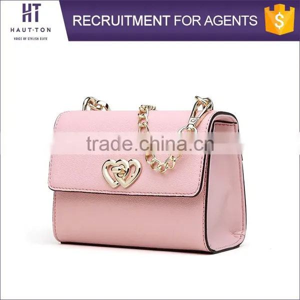New Style Fashion Woman Genuine Split Cow Leather Messenger Bag Top Selling Casual Ladies Chain Shoulder Bag For Sale photo-2