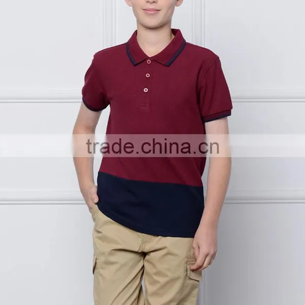 The College is Equipped With 2017 Summer Sailing Style Boys Short Sleeve T-shirts photo-4