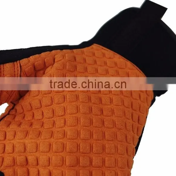 CE 4131 Heat Resistant GEL Padded Oil Channel Anti Slip Shock Absorption Oil and Gas Impact Resistant Safety Gloves photo-3