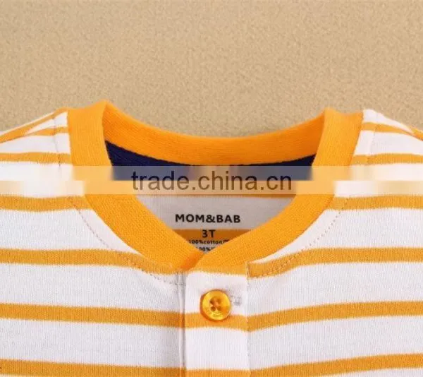 2015 Summer New Arrival Boys Tshirts High Quality 100% Cotton Interlock Baby Clothes photo-3
