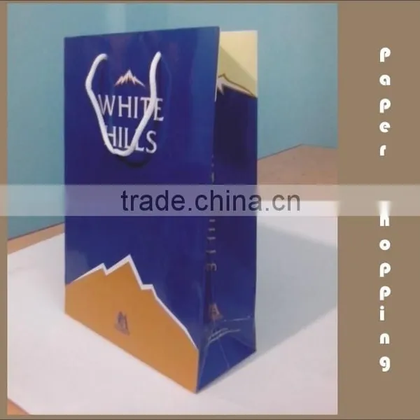 Paper Bags for Wine Bottle / Printed Wine Paper Bags photo-5