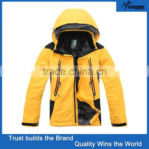 High Quality Men Winter Outdoor Jacket With Fold Away Hood photo-6