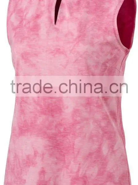 2017 New Women's Polo Golf Shirts Dry Fit Soft Polo Shirt Women Sleeveless Golf Polo Shirt photo-5