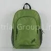 Green / Red 1680D Nylon Laptop Backpack Bags With Front Big Pocket Unique