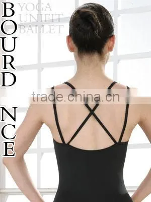 Ballet Camisole Leotard With Criss Cross Back photo-2