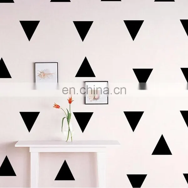Ins Style Triangle Shape Vinyl Wall Sticker Children Room Home Decoration Mural Roon Decal photo-4