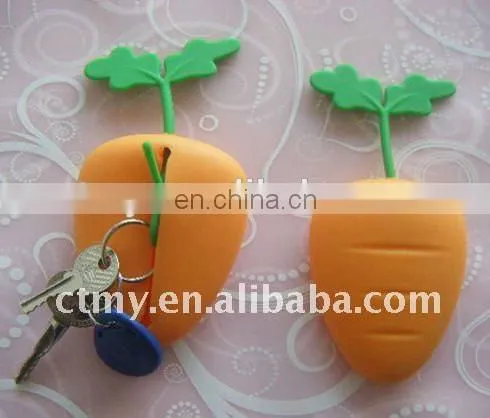 Nice Colorful Mini Squeeze Coin Purses OEM Fashion Pomotional Silicone Key Cover Silicone Car Key Cover Silicone Key Holder
