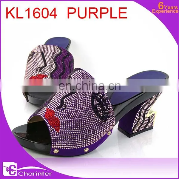 Ladies Shoes in China Slipper Ladies Fancy Shoes Small Order Ladies Shoes Guangzhou photo-4