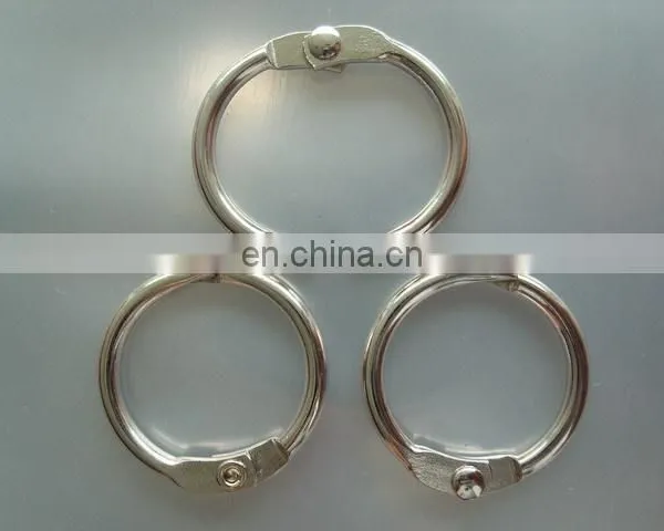 Wholesale Custom Metal Round Binder Book Ring for File Clips photo-4