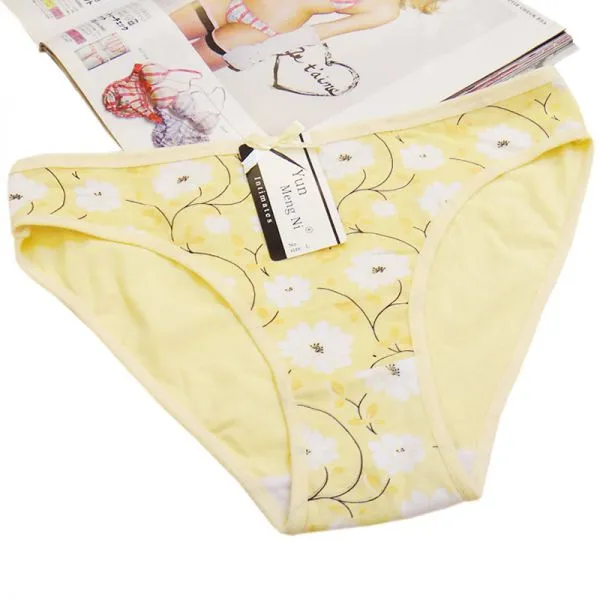 Yun Meng Ni Sexy Underwear Breathable Cotton Panty For Women Factory Price Printed Lingerie photo-3