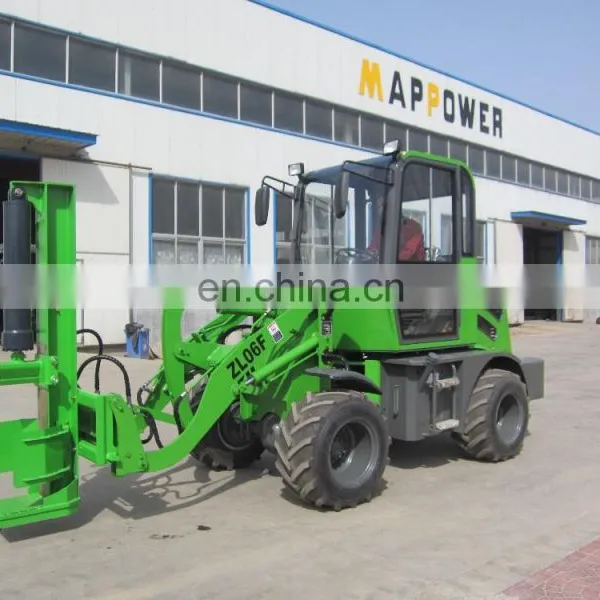 China 3 Cylinders Engine Mini Front Loader, Hydrostatic Mini Loader, 4wd Mini Loader photo-5
