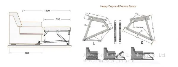 1-Stage Pull Out Sofa Bed Mechanism SEC00# photo-4
