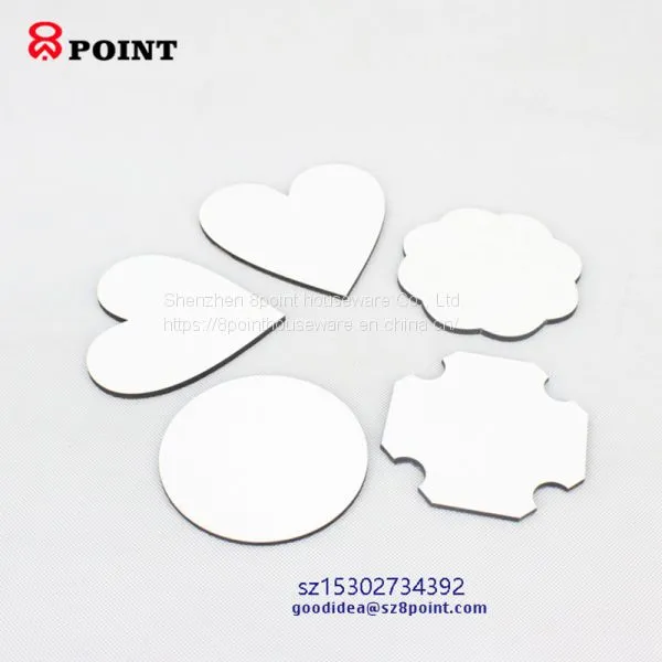 Sublimaiton MDF Wooden Coaster With Cork Back Cup Coaster photo-5