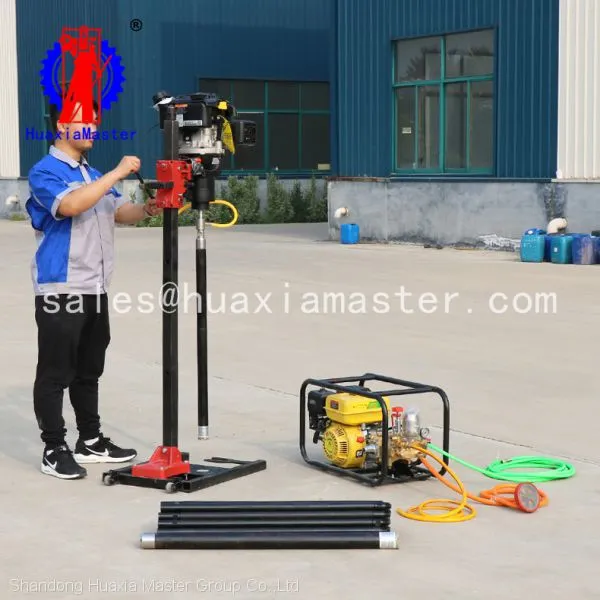 Wholesale Removable Core Sample Drilling Rig BXZ-2L Vertical Backpack Core Drilling Rig Easy Operation photo-4