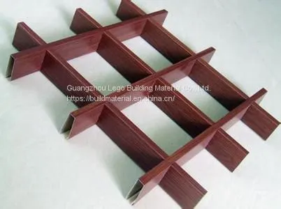 Aluminium grille ceiling Design Decorative Grille Ceiling photo-2