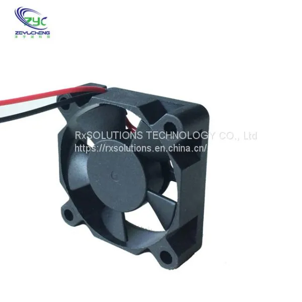 Plastic Mini Ventilator 12v DC Axial Fans For Small Electric Equipment photo-4