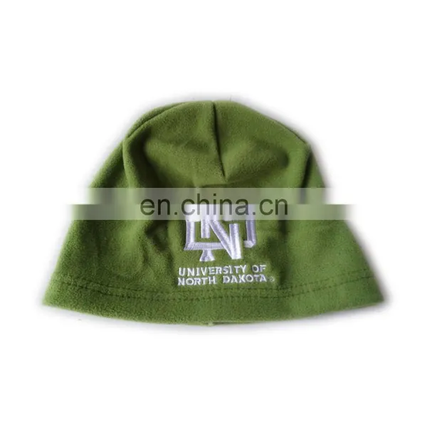 Cheap Price Unisex Embroidery Print Logo Winter Polar Fleece Beanie Cap photo-6