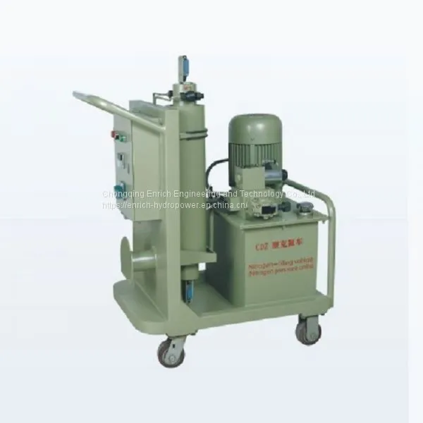 Portable Automatic High-Pressure Hydrostatic Pressure Pump Nitrogen Gas Booster Filling Machine With Electronic Scale Pressure Reducing Station Gas Booster Compressor Pressure Test Nitrogen Filling Machine Booster Pumps Water Pressure Oxygen Extinguisher photo-3