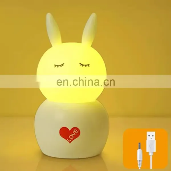 2020 New Smart LED Night Light 3 Color of Temperature Adjustable Bedside Table Light for Baby Sleeping Lights photo-4