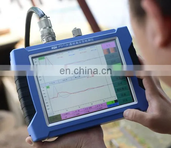 Factory Price High Strain Dynamic Load Test Pile Driving Analyzer PDA photo-3