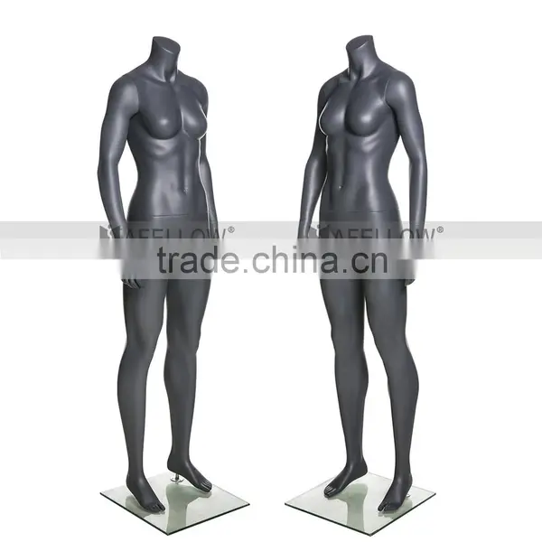 High Quality Fiberglass Mannequin Female Sport Mannequin photo-4